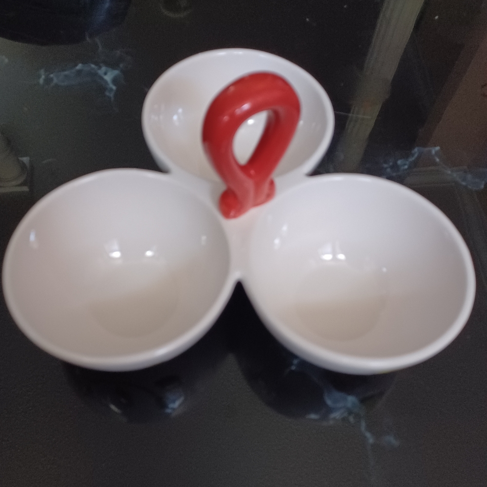 4/$40 Floral Candy Dish